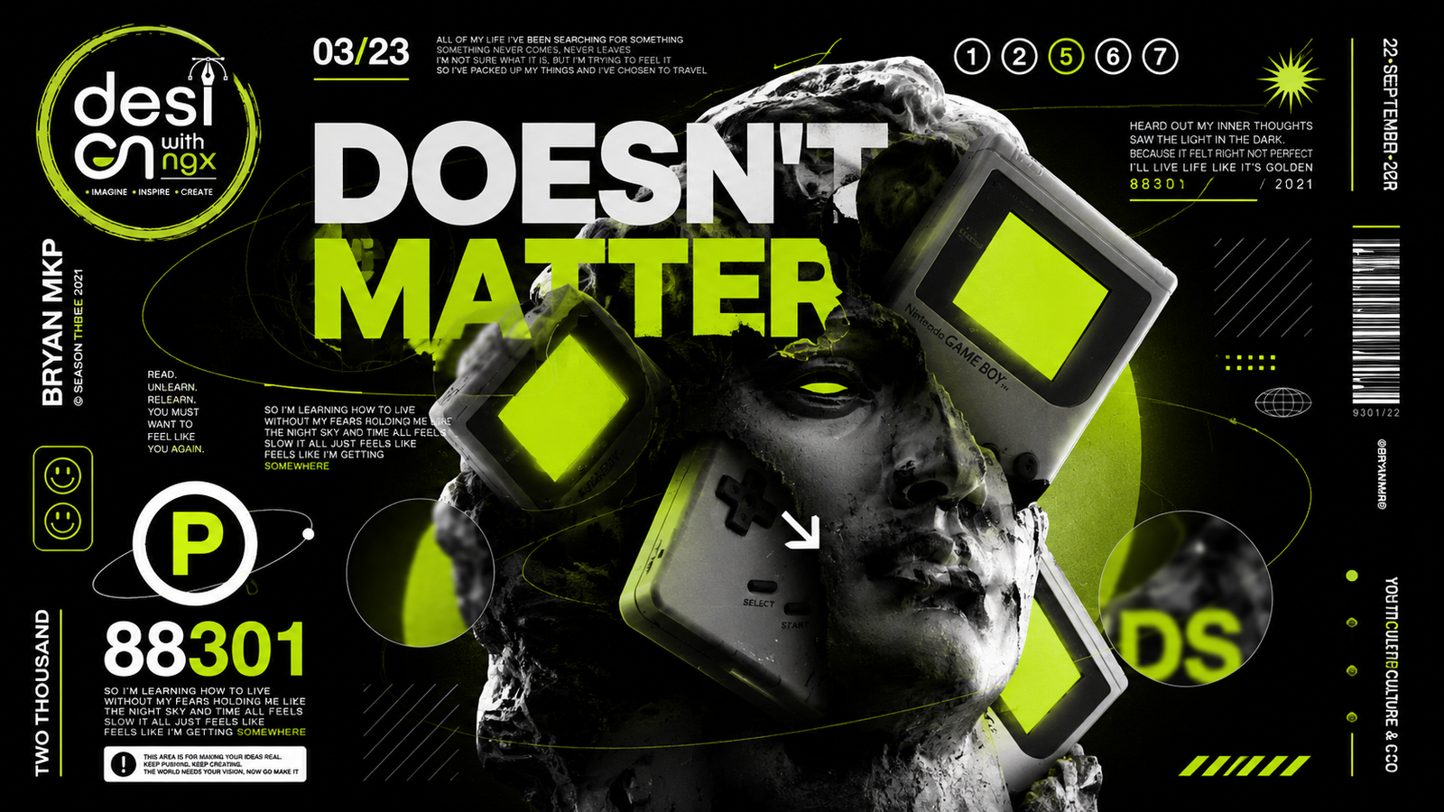 Kinetic Poster Series